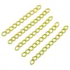 Acessórios para joias DIY corrente de cauda 5cm corrente extensora corrente de chaveiro corrente de pingente de pulseira V168
