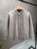 Cardigan Tricot Patchwork Espesso Peça Falsa Dupla Direto da Fábrica Jaqueta Suéter Casual Jovem Masculino 2026 Versátil Tendência