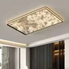 Lámpara de techo minimalista italiana para sala de estar, protección para los ojos, lámparas de nuevo estilo, luz simple moderna, luz principal de lujo de alto nivel con iluminación nublada para sala de estar.