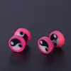 Comercio Electrónico Transfronterizo Chismes Hoja de Arce Clavos para Hélice de Oreja Pendientes de Caramelo Dulce Acrílicos Pendientes de Varilla de Acero Inoxidable Pendientes Perforación