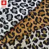 Tela de Algodón Estampada de 40 Hilos, Corbata de Moño con Estampado Geométrico de Leopardo, Camisa para Hombre, Zapatos y Sombreros, Tela de Tira de Borde para Manualidades DIY Hecha a Mano