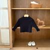Roupas de Bebê Outono e Inverno Conjunto de Colete para Menino Acolchoado Engrossado Final do Outono Conjunto de Três Peças de Inverno para Bebê de Um Ano