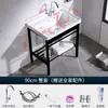 Lavabo Integrado de Cerámica de Alta Temperatura Lavabo para Ropa con Tabla de Lavar Lavabo para Balcón Baño Lavabo Lavabo Sobre Encimera