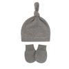 Amazon Estilo Comercio Exterior Set de Gorro con Chupón y Guantes para Bebé Gorro Fetal para Bebé Estilo Delgado de Una Sola Capa Gorro Chouchou Gorro con Cola