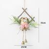 Decoración colgante de aire para jardín de infantes, material Huichuang, decoración de pared, decoración de pasillo de aula, estilo pastoral, colgante de esquina natural Mori