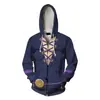 Spot comércio exterior novo JOJO aventura maravilhosa 3D estampa digital masculina com capuz casaco suéter