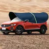 Parasol para Coche, Paraguas Móvil para Coche No Automático, Toldo Plegable para Coche, Cubierta para Coche con Protección Solar para Exteriores, Parasol para Autocaravana
