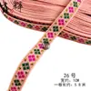 Encaje Xinhui Características Étnicas Encaje de 1 cm Accesorios Ropa Étnica Encaje Decorativo Hecho a Mano DIY Cinta