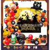 Feliz Halloween Set de Globos de Halloween en Español Suministros para Decoración de Fiestas Amazon Transfronterizo