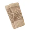 Luvas de Caxemira 100% Caxemira Pura Novo Estilo Color-Blocking Jacquard Masculinas e Femininas Luvas de Tricô Quentes para Outono e Inverno