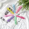 Grampo de Cabelo Ondulado em Forma de U Colorido 6cm DIY Brilhante Liso Presilha Bico de Pato para Mulheres, Pente de Cabelo, Acessório de Cabelo