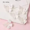 Decoração de Bolo para o Dia dos Namorados Qixi 2026 Ornamento de Borboleta de Pérola 3D Dupla Camada Topper em Forma de Coração para Confissão de Casal