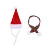 Amazon novo chapéu de Natal cachecol terno para hamster de estimação acessórios de feriado Totoro chapéu de animal de estimação em estoque atacado