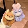 Zootopia Nick Judy Goma para el Cabello Muñeco de Peluche Lindo Goma para el Cabello Cuerda para el Cabello Accesorios para la Cabeza de Dibujos Animados
