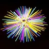 Palitos fluorescentes, varitas luminosas, juguetes para niños, se pegan a la ropa, pulseras, palitos fluorescentes de colores para exteriores, palitos que brillan en la oscuridad, juguetes para fiestas