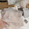 Braguitas de Encaje Floral Francés Ligeras con Control de Abdomen para Mujer, de Modal de Cintura Alta, Amigables con la Piel, Cómodas, con Triángulo Antibacteriano de Algodón Puro en la Entrepierna