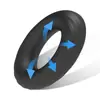 Comercio exterior Anillo de bloqueo de retraso para hombre Anillo de retraso luminoso Anillo de bloqueo de pene de silicona para hombre Anillo de retraso primera generación de pelo
