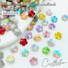 Punta de Manicura Flor de Ciruelo de 6 mm Joya de Diamante con Forma Especial Decoración de Manicura Material para Uñas Portátil Super Brillante Arte de Uñas Diamante para Cabello