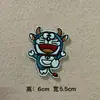 Nuevo Pegatina de Tela Bordada por Computadora de Doraemon Lindo Dibujo Animado Gato Ding-Dang Parche para Ropa Bolsa