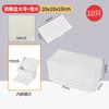 Caja pequeña para pastel de alto valor con relieve mousse vasco corte lasaña embalaje para hornear para postre impresión de logotipo
