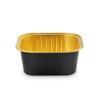 Caja de Empaque para Pastel de Chocolate Lava de 150 ml Cuadrada Grado Alimenticio Tiramisú para Hornear Caja de Empaque al Mayoreo