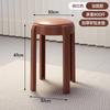 Sillas de Plástico Engrosadas, Apilables, Adecuadas para Mesas de Comedor en Casa, Taburetes Pequeños para Apartamentos de Alquiler, Sillas de Comedor Nórdicas de Lujo Ligero, Celebridad de Internet