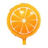 Globo de Película de Aluminio Fruta Redonda de Celebridad de Internet Globo de Decoración para Puesto Infantil Promoción de Dibujos Animados Tienda de Té con Leche Pastelería