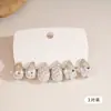 Pendientes de Plata con Plisado de Aguja Europea y Americana, Pendientes de Nicho de Alta Gama, Estilo Minimalista de Moda, Pendientes Vintage