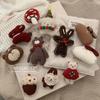 Estilo Coreano Nuevo Dibujo Animado Lindo Oso Animal Diseño de Nicho Sentido Broche Pasador Navidad Todo-partido Pin de Pato Personalizado