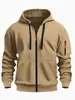 Vendas Diretas da Fábrica e Entrega no Mesmo Dia Moletons Masculinos com Zíper, Moletons com Capuz, Camisas com Zíper, Gola Redonda Casuais Roupas Masculinas