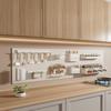Estante de Almacenamiento Magnético sin Taladro, Fuerte Organizador de Cocina para Montar en Pared, Pegatinas Magnéticas para Refrigerador, Tablero de Esmalte de Doble Cara al por Mayor