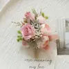 Yi Yaguo 273 Flores Secas de Imitación Retro Ramillete de Celebración de Negocios Flores de Mano Suministros de Boda Estudio Fotográfico Accesorios Fotográficos