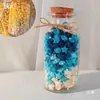Garrafa dos Desejos Garrafa de Vidro Estrelas da Sorte Tiras de Origami Amarelo Degradê DIY 520 Presente de Aniversário Garrafa dos Desejos Garrafa de Mensagem