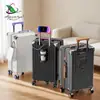 Maleta Nueva 2025 para Mujer, Maleta de Viaje de Aspecto Elegante 28 pulgadas Maleta 20 pulgadas de Cabina Estuche Denso de Cuero, Duradera