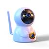 Cámara de vigilancia 4G de 360 grados de doble lente y doble pantalla para el hogar, interior, wifi, HD 1080p, cámara para el hogar