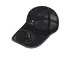 Sombrero con Ventilador de Carga Solar para Adultos, Sombrero de Sol de Pesca Transpirable, Sombrero de Malla para Hombres y Mujeres, Sombrero con Visera para Protección Solar al Aire Libre en Verano