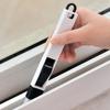 Cepillo para ranuras de limpieza de ventanas, cepillo para ranuras, alféizar de ventana, herramienta para limpiar puertas y ventanas sin ángulos muertos, cepillo para ranuras