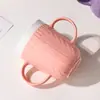 Taza de Cerámica Personalizada, Taza Creativa de Suéter con Doble Asa, Taza en Relieve, Taza de Leche, Taza de Desayuno, Procesamiento de Personalización de Regalos