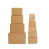 Suministro de fábrica de cajas para mudanzas: Cajas de tres capas extra-duras, de cinco capas y de cartón kraft para entrega exprés, adecuadas para empaquetado, y se pueden imprimir con un logotipo