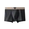 Algodón Peinado Ropa Interior de Algodón Puro para Hombre Boxer Moderno 7A Entrepierna Antibacteriana Cintura de Espiga Boxer Briefs de Algodón Puro Transpirable