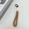 Fábrica de origem pulseira de pulso de pelúcia dopamina, chaveiro de shorts, pingente de acessório para boneca de pelúcia DIY