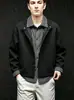 Nueva chaqueta de otoño para hombre yingao de imitación de dos piezas, cuello solapa de lujo ligero, de un solo botón, estilo cross-border youth old money