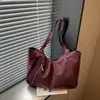 Bolso tote mate de nicho estilo americano para mujer, gran capacidad, retro, versátil, adecuado para el trabajo y los desplazamientos, bolso de hombro Melard, bolso de axila