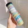 Banda para el Cabello Banda de Goma de Alta Elasticidad Cuerda para el Cabello de Cola de Caballo Alta Cuerda para el Cabello Duradera para Niñas