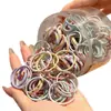 Ligas de Colores para el Cabello de Niños que No Dañan el Cabello, Bandas Elásticas de Alta Elasticidad para Niñas y Bebés, Cuerdas para el Cabello, Anillos para el Cabello, Accesorios para el Cabello de Nuevo Estilo 2026