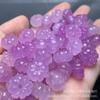 Gao Bing roxo abóbora contas soltas contas atacado 13mm roxo abóbora beads acessórios diy pulseira jade jóias acessórios