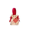Sacolas de Presente de Doces para Casamento Estilo Chinês, Novas Sacolas de Tecido com Cordão, Embalagem de Doces para Casamento, Sacolas de Presente Não Dobráveis Específicas para Festivais