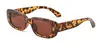 Fabricante de Óculos Xunge 95004 Armação Quadrada Pequena Óculos de Sol Tartaruga para Mulheres Transfronteiriços Retrô Estampa de Leopardo Óculos de Sol Pequenos para Homens