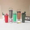 Vaso Batidor Portátil Transfronterizo Termo de Acero Inoxidable 304 Gran Capacidad Taza para Deportes al Aire Libre Mantenimiento Frío al Vacío Taza de Café