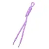 Corda de Nó Romano de Cor Monocromática de Poliéster para Guarda-chuva, Semi-Acabada, para Pulseira, Colar, Bolsa, Acessórios de Joia DIY Feitos à Mão